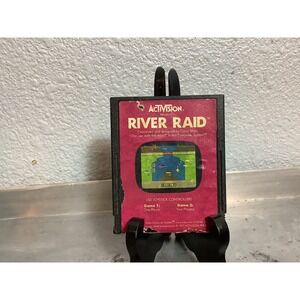 River Raid Atari 2600, 1982 Video Game Cartridge - UNTESTED